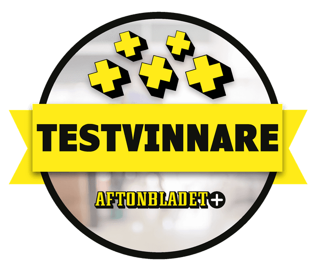 Testvinner logo fra svenske Aftonbladet