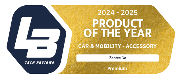 LB Product Year Award Zaptec Go logo