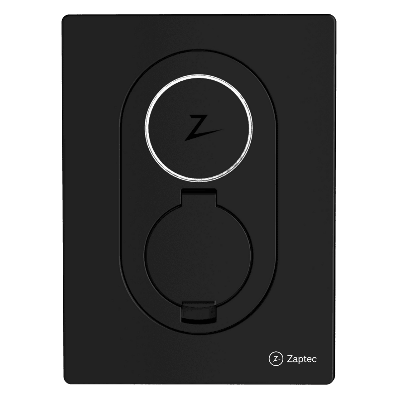 Eine Wallbox für Zuhause in der Frontansicht